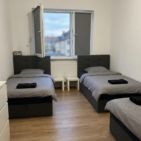 Апартаменты M1 3 Betten 40qm Kleine Komplett Stadtmittte Майнц